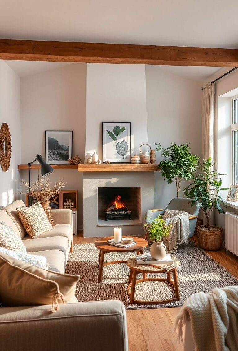 26 Gemütliche Wohnzimmer Ideen